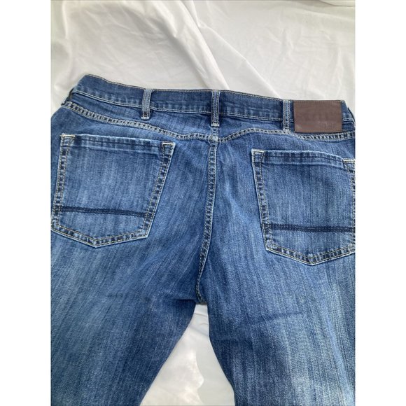 Dh3 Jake Mens 38 X 30 Blue Denim Jeans Straight - Picture 7 of 8